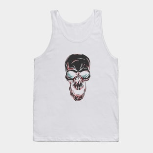 Skull , reaper with depth eyes Tank Top